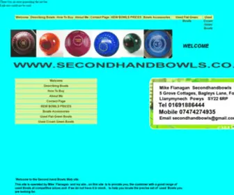 Secondhandbowls.co.uk(Secondhandbowls) Screenshot