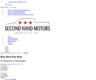 Secondhandmotors.net(Secondhandmotors) Screenshot