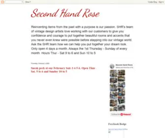 Secondhandrosebuffalo.blogspot.com(Second Hand Rose) Screenshot