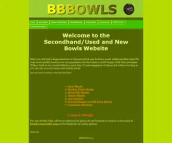 Secondhandusedbowls.co.uk(Secondhand Used Bowls and Accessories) Screenshot