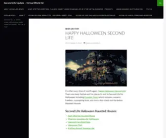 Secondlifeupdate.com(Second Life Update) Screenshot