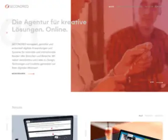 Secondred.de(Die Internetagentur in Erfurt) Screenshot