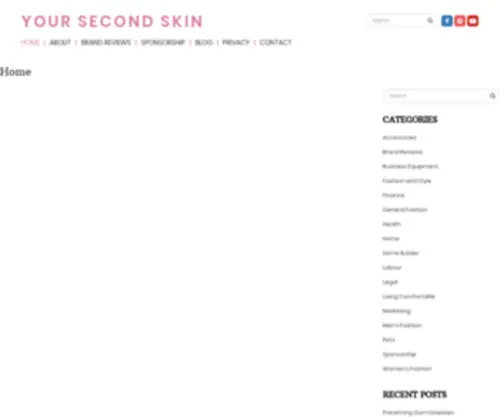 Secondskin.ca(Second Skin) Screenshot