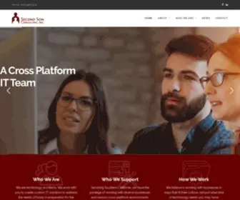 Secondsonconsulting.com(IT Consulting for Mac and Windows cross) Screenshot