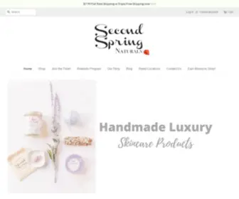 Secondspringnaturals.com(Secondspringnaturals) Screenshot