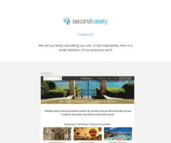 Secondvariety.org(Web design) Screenshot