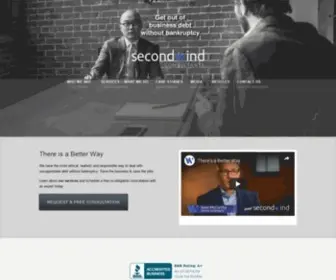 Secondwindconsultants.com(Business Debt Relief Solutions) Screenshot