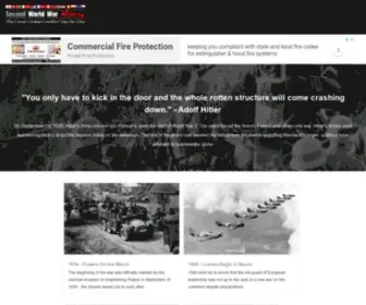 SecondWorldwarhistory.com(World War 2 TimelineThe Complete History of the Second World War by Date) Screenshot