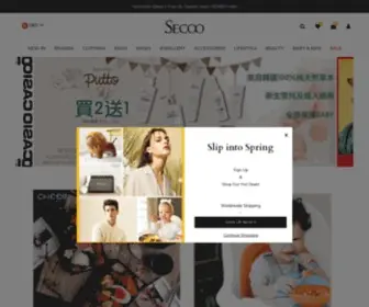 Secoo.net(Secoo) Screenshot