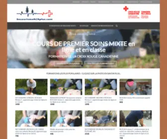 Secourismercrplus.com(Secourisme RCR plus) Screenshot