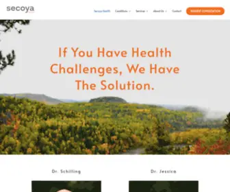 Secoyahealth.com(Secoya Health) Screenshot