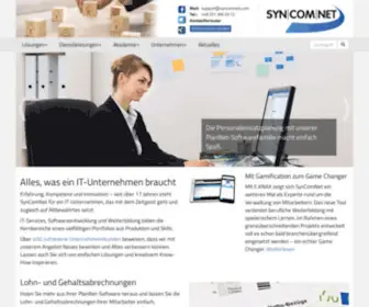 SecPlan.net(Willkommen bei SynComNet) Screenshot