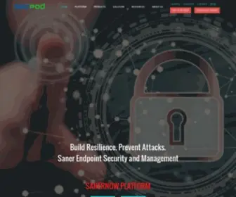 SecPod.com(Endpoint Security and Management) Screenshot