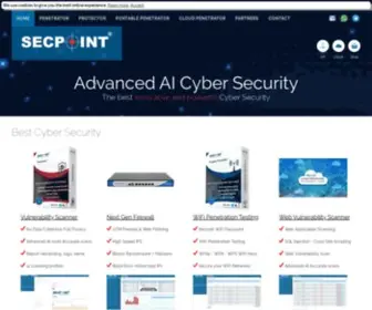 SecPoint.com(SecPoint Cyber Security Company) Screenshot