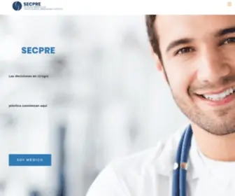 SecPre.org(Sociedad Española de Cirugía Plástica Reparadora y Estética) Screenshot
