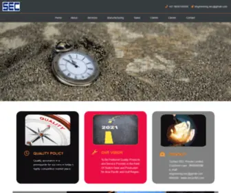SecPvtltd.com(SEC PVT LTD Sec Private Limited) Screenshot
