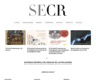 Secr.es(Sociedad Española De Ciencias de las Religiones) Screenshot