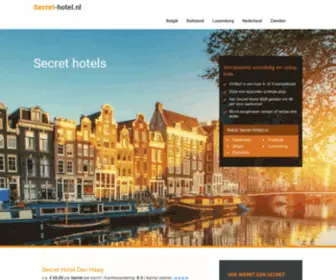 Secret-Hotel.nl(Verrassend voordelig en volop luxe) Screenshot