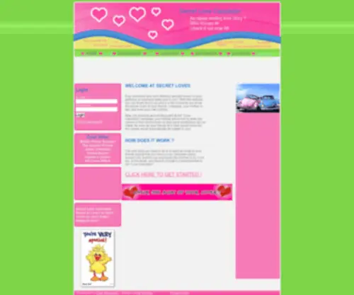 Secret-Loves.com(Secret Love Calculator) Screenshot