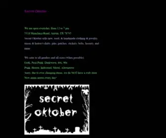 Secret-Oktober.com(Secret Oktober) Screenshot