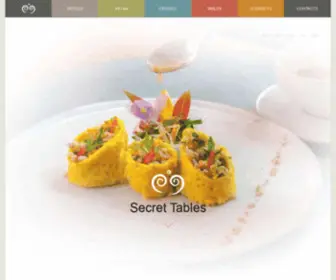 Secret-Tables.com(Fine Dining in Asia by Secret Retreats) Screenshot