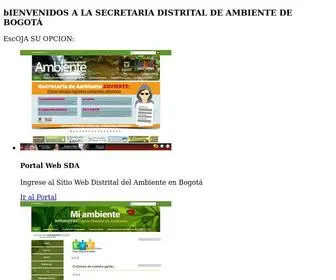 Secretariadeambiente.gov.co(Secretaría) Screenshot