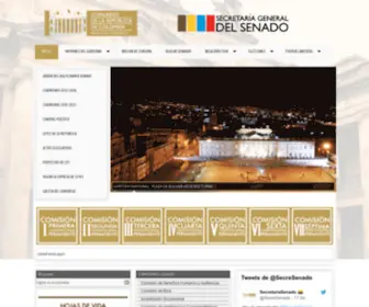 Secretariasenado.gov.co(SECRETARÍA) Screenshot