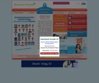 Secretariatassistant.com(Brilliance College) Screenshot