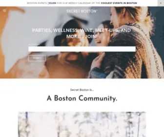 Secretboston.net(Secret Boston) Screenshot