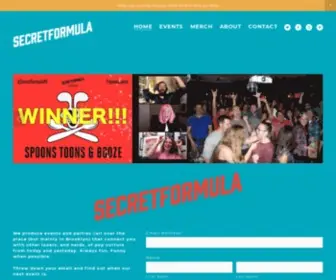 Secretformulany.com(SecretFormula) Screenshot