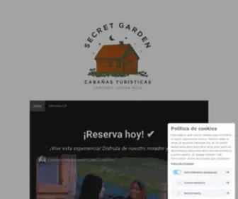 Secretgardencr.com(Reserva HOY) Screenshot