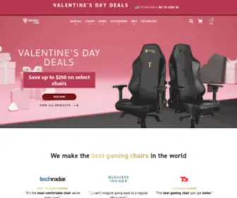 Secretlab.co(The best gaming chairs) Screenshot