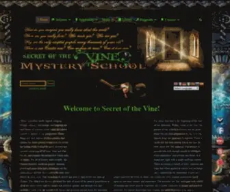 Secretofthevine.com(Secret of the Vine) Screenshot