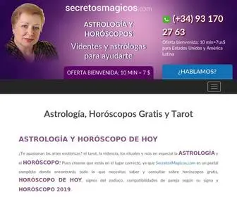Secretosmagicos.com(Astrología) Screenshot