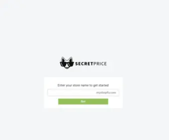 Secretprice.io(Secret Price App) Screenshot