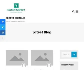 Secretrumour.com(SECRET RUMOUR) Screenshot