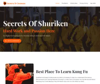 Secrets-OF-Shuriken.com.au(Secrets of Shuriken) Screenshot