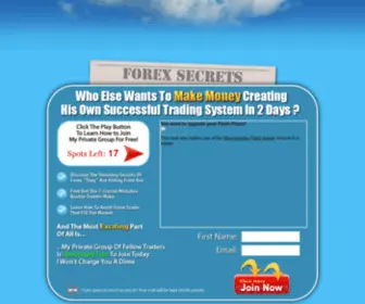 Secrets.bz(Create Your Own Forex Trading System in 2 days) Screenshot