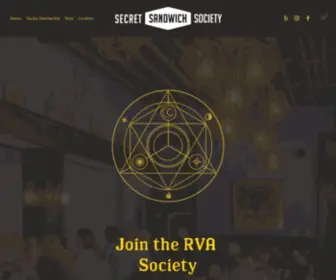 Secretsandwichsociety.com(SSS) Screenshot