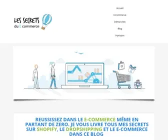 Secretsduecommerce.com(Accueil) Screenshot