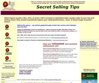 Secretsellingtips.com(Secret Selling Tips) Screenshot