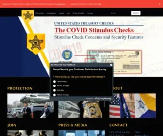 Secretservice.gov(United States Secret Service) Screenshot