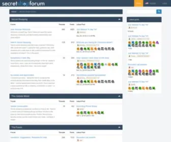 Secretshopforum.com(Secret Shop Forum) Screenshot