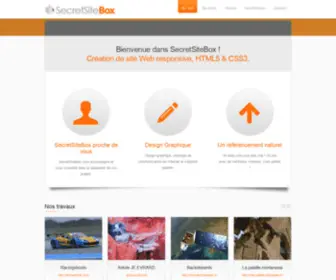 Secretsitebox.fr(Secret site box) Screenshot