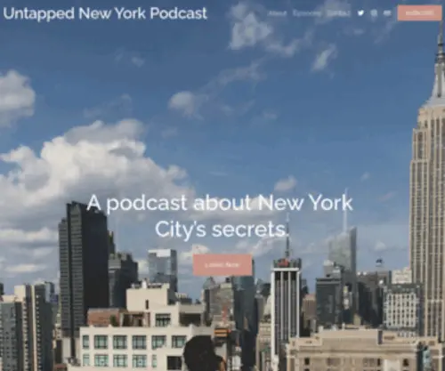 Secretsnewyork.com(Secrets of New York) Screenshot