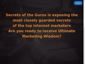 Secretsofthegurus.com(secretsofthegurus) Screenshot