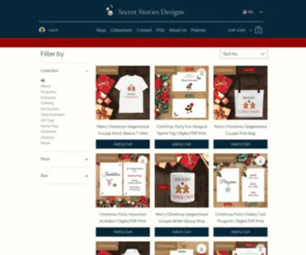 Secretstoriesdesigns.com(Secret Stories Designs) Screenshot