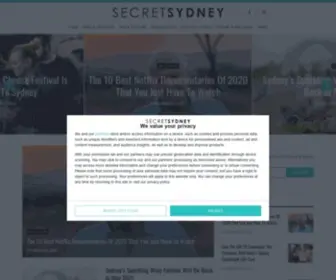 Secretsydney.com(Secret Sydney) Screenshot