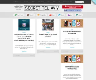Secrettelaviv.com(Secret Tel Aviv) Screenshot