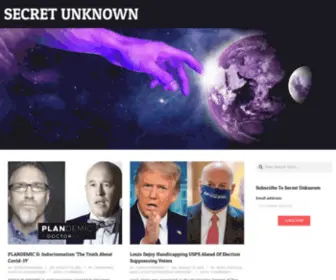 Secretunknown.com(Secret Unknown) Screenshot